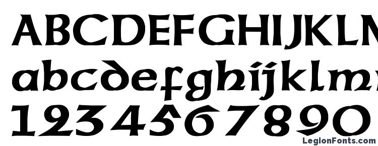 glyphs Celtic Bold font, сharacters Celtic Bold font, symbols Celtic Bold font, character map Celtic Bold font, preview Celtic Bold font, abc Celtic Bold font, Celtic Bold font