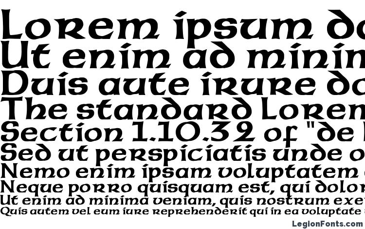 specimens Celtic Bold font, sample Celtic Bold font, an example of writing Celtic Bold font, review Celtic Bold font, preview Celtic Bold font, Celtic Bold font