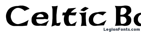 шрифт Celtic Bold, бесплатный шрифт Celtic Bold, предварительный просмотр шрифта Celtic Bold