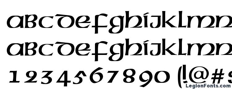 glyphs Celtic Normal font, сharacters Celtic Normal font, symbols Celtic Normal font, character map Celtic Normal font, preview Celtic Normal font, abc Celtic Normal font, Celtic Normal font