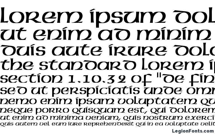 specimens Celtic Normal font, sample Celtic Normal font, an example of writing Celtic Normal font, review Celtic Normal font, preview Celtic Normal font, Celtic Normal font