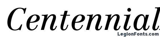 шрифт CentennialLTStd Italic, бесплатный шрифт CentennialLTStd Italic, предварительный просмотр шрифта CentennialLTStd Italic