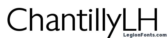 шрифт ChantillyLH Regular, бесплатный шрифт ChantillyLH Regular, предварительный просмотр шрифта ChantillyLH Regular