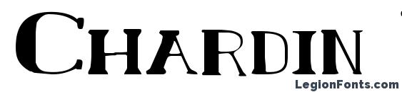 шрифт Chardin Doihle Expanded, бесплатный шрифт Chardin Doihle Expanded, предварительный просмотр шрифта Chardin Doihle Expanded