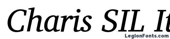 шрифт Charis SIL Italic, бесплатный шрифт Charis SIL Italic, предварительный просмотр шрифта Charis SIL Italic