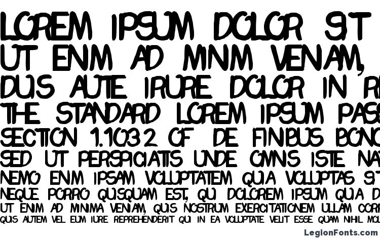 specimens Chomp font, sample Chomp font, an example of writing Chomp font, review Chomp font, preview Chomp font, Chomp font