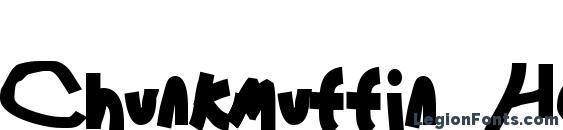шрифт Chunkmuffin Heavy, бесплатный шрифт Chunkmuffin Heavy, предварительный просмотр шрифта Chunkmuffin Heavy