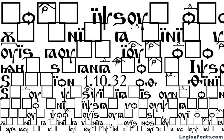 specimens Church New AI font, sample Church New AI font, an example of writing Church New AI font, review Church New AI font, preview Church New AI font, Church New AI font