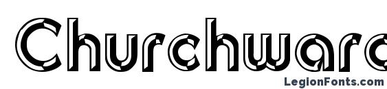 ChurchwardDes.kz Font, Russian Fonts
