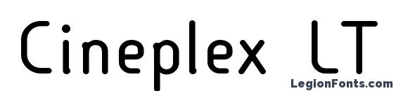 шрифт Cineplex LT Bold, бесплатный шрифт Cineplex LT Bold, предварительный просмотр шрифта Cineplex LT Bold