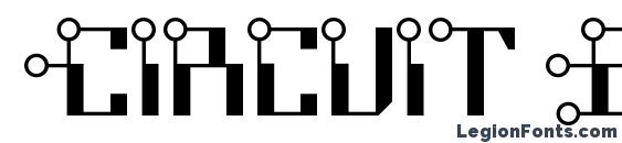 Circuit Bored NF Font