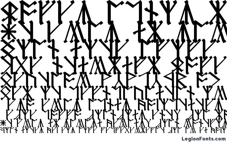 specimens Cirth erebor font, sample Cirth erebor font, an example of writing Cirth erebor font, review Cirth erebor font, preview Cirth erebor font, Cirth erebor font