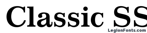 Classic SSi Bold font, free Classic SSi Bold font, preview Classic SSi Bold font