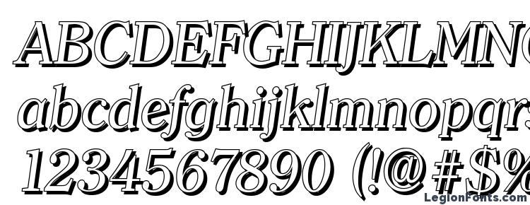 глифы шрифта ClearfaceShadow Italic, символы шрифта ClearfaceShadow Italic, символьная карта шрифта ClearfaceShadow Italic, предварительный просмотр шрифта ClearfaceShadow Italic, алфавит шрифта ClearfaceShadow Italic, шрифт ClearfaceShadow Italic