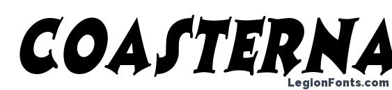 CoasterNarrow Italic Font