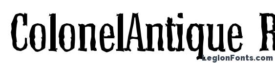 ColonelAntique Regular Font