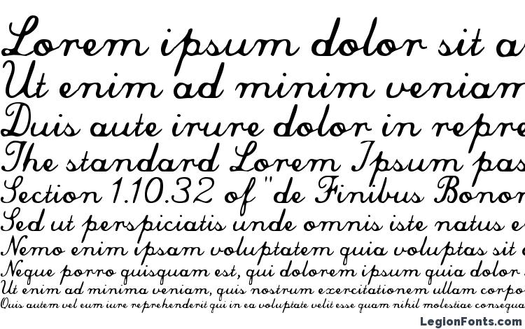 specimens Commercial Script font, sample Commercial Script font, an example of writing Commercial Script font, review Commercial Script font, preview Commercial Script font, Commercial Script font