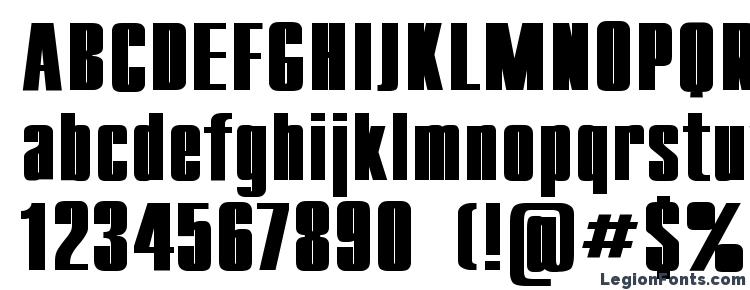 glyphs Compact Wd Bold font, сharacters Compact Wd Bold font, symbols Compact Wd Bold font, character map Compact Wd Bold font, preview Compact Wd Bold font, abc Compact Wd Bold font, Compact Wd Bold font