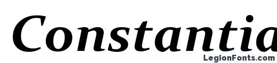 Шрифт Constantia Bold Italic