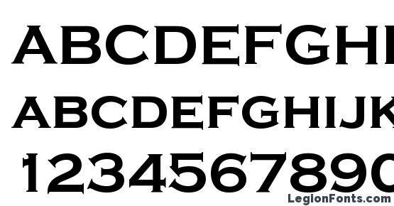 Copperplate gothic bold font