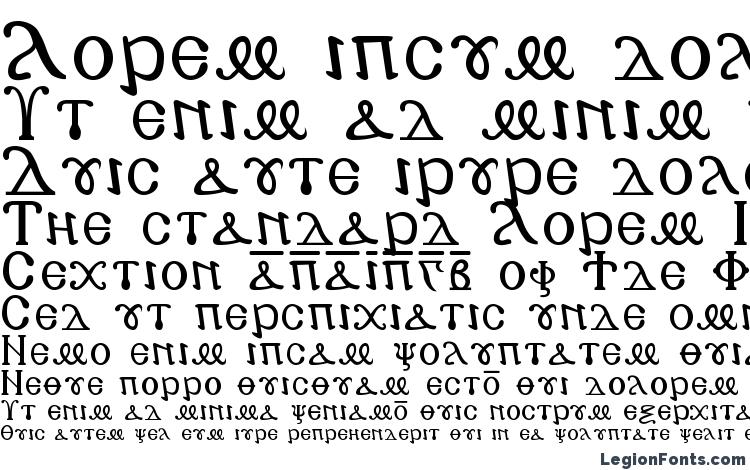 specimens Copticalphabet font, sample Copticalphabet font, an example of writing Copticalphabet font, review Copticalphabet font, preview Copticalphabet font, Copticalphabet font