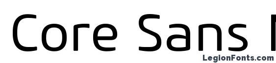 шрифт Core Sans M 45 Regular, бесплатный шрифт Core Sans M 45 Regular, предварительный просмотр шрифта Core Sans M 45 Regular