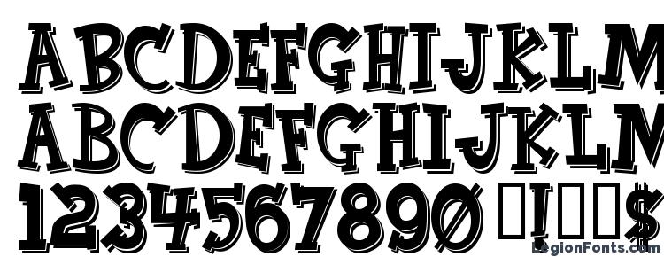 glyphs CornFed font, сharacters CornFed font, symbols CornFed font, character map CornFed font, preview CornFed font, abc CornFed font, CornFed font