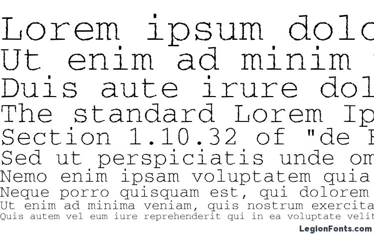 specimens Courierroughc font, sample Courierroughc font, an example of writing Courierroughc font, review Courierroughc font, preview Courierroughc font, Courierroughc font