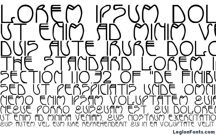 specimens Coyote Deco font, sample Coyote Deco font, an example of writing Coyote Deco font, review Coyote Deco font, preview Coyote Deco font, Coyote Deco font