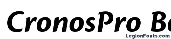 CronosPro BoldCaptIt font, free CronosPro BoldCaptIt font, preview CronosPro BoldCaptIt font