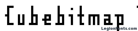 Cubebitmap 12point font, free Cubebitmap 12point font, preview Cubebitmap 12point font