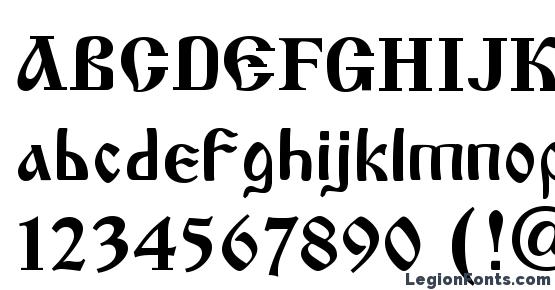 cyrillic alphabet font