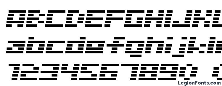 глифы шрифта D3 digitalism italic, символы шрифта D3 digitalism italic, символьная карта шрифта D3 digitalism italic, предварительный просмотр шрифта D3 digitalism italic, алфавит шрифта D3 digitalism italic, шрифт D3 digitalism italic