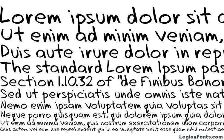 specimens Dadhand font, sample Dadhand font, an example of writing Dadhand font, review Dadhand font, preview Dadhand font, Dadhand font