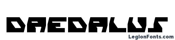 шрифт Daedalus Condensed, бесплатный шрифт Daedalus Condensed, предварительный просмотр шрифта Daedalus Condensed