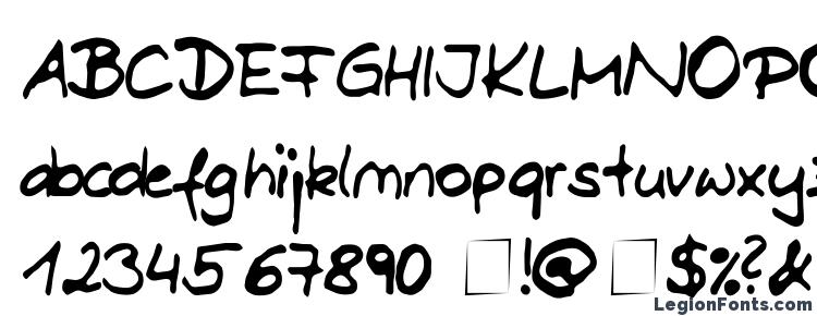 glyphs Dani font, сharacters Dani font, symbols Dani font, character map Dani font, preview Dani font, abc Dani font, Dani font