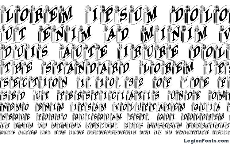 specimens DavysRibbons font, sample DavysRibbons font, an example of writing DavysRibbons font, review DavysRibbons font, preview DavysRibbons font, DavysRibbons font