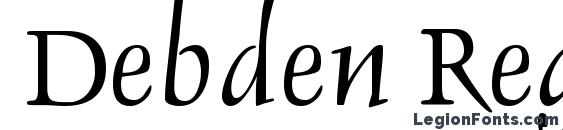 Шрифт Debden Regular DB, Красивые шрифты