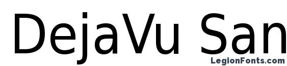 DejaVu Sans Condensed Font