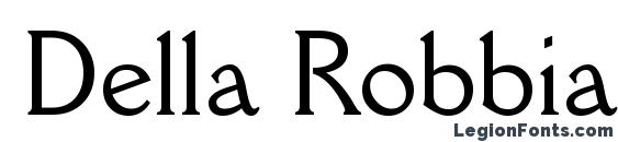 Шрифт Della Robbia BT