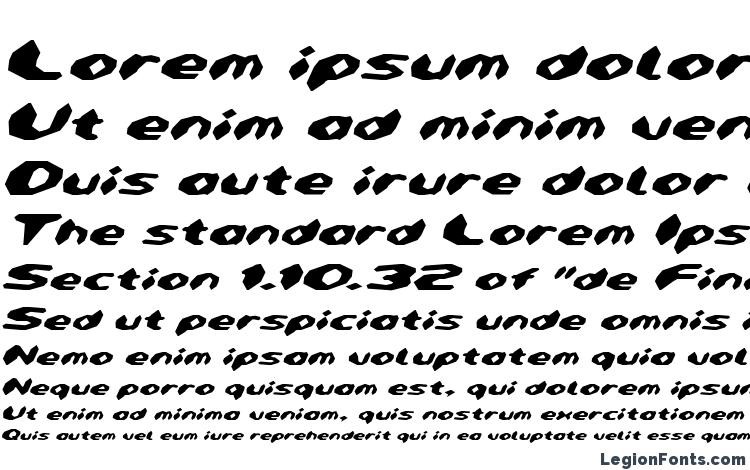 specimens Detonator Italic font, sample Detonator Italic font, an example of writing Detonator Italic font, review Detonator Italic font, preview Detonator Italic font, Detonator Italic font