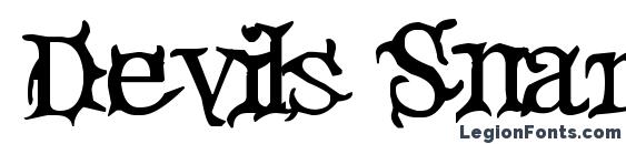 Devils Snare Font, Tattoo Fonts