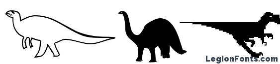 шрифт DinosoType, бесплатный шрифт DinosoType, предварительный просмотр шрифта DinosoType