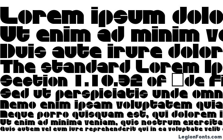 specimens Disco Regular font, sample Disco Regular font, an example of writing Disco Regular font, review Disco Regular font, preview Disco Regular font, Disco Regular font