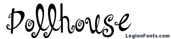 Шрифт Dollhouse, Шрифты для надписей
