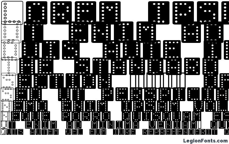 specimens Domino square font, sample Domino square font, an example of writing Domino square font, review Domino square font, preview Domino square font, Domino square font