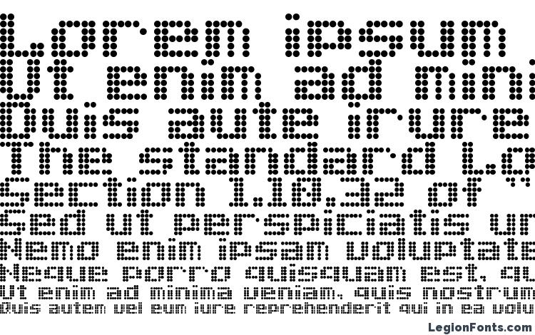 specimens Dot Font Eng font, sample Dot Font Eng font, an example of writing Dot Font Eng font, review Dot Font Eng font, preview Dot Font Eng font, Dot Font Eng font