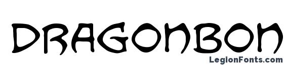 Dragonbones BB font, free Dragonbones BB font, preview Dragonbones BB font