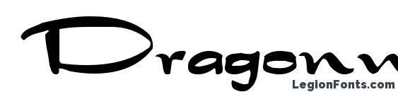 шрифт Dragonwick fg, бесплатный шрифт Dragonwick fg, предварительный просмотр шрифта Dragonwick fg