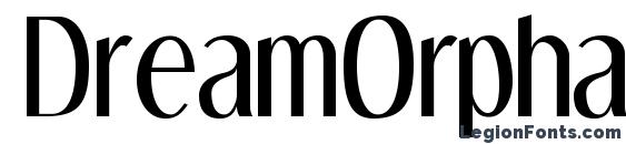 шрифт DreamOrphans Regular, бесплатный шрифт DreamOrphans Regular, предварительный просмотр шрифта DreamOrphans Regular